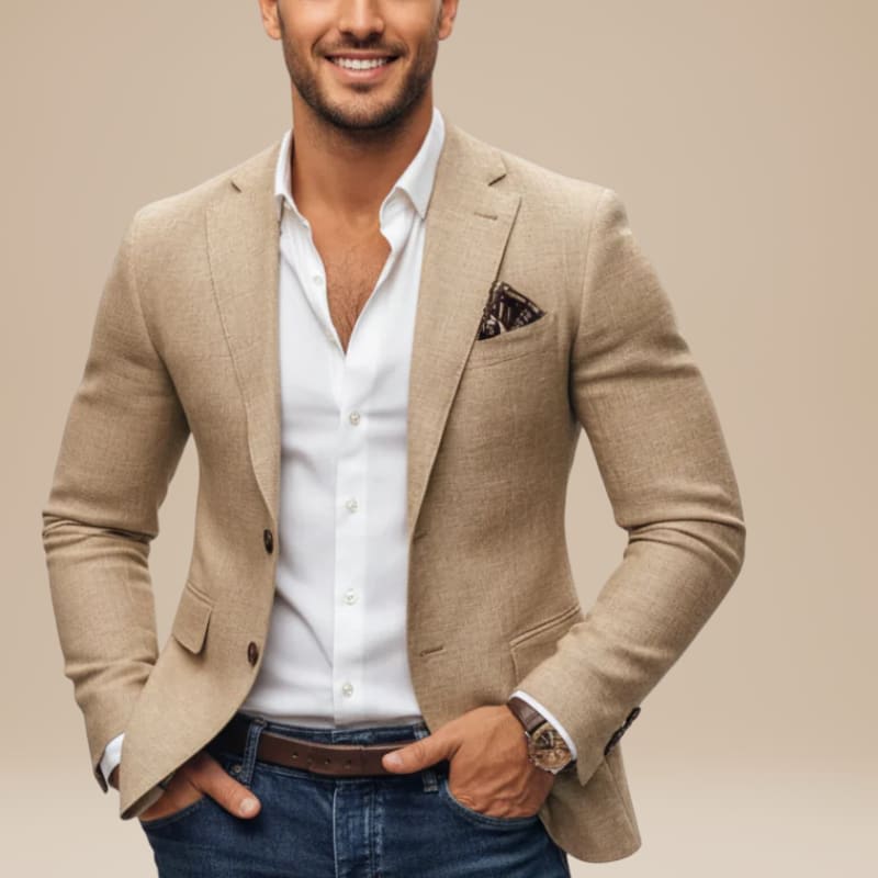 Rafi Slim Fit Two Button Blazer_1