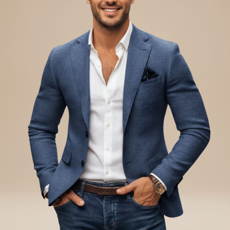 Rafi Slim Fit Two Button Blazer_2