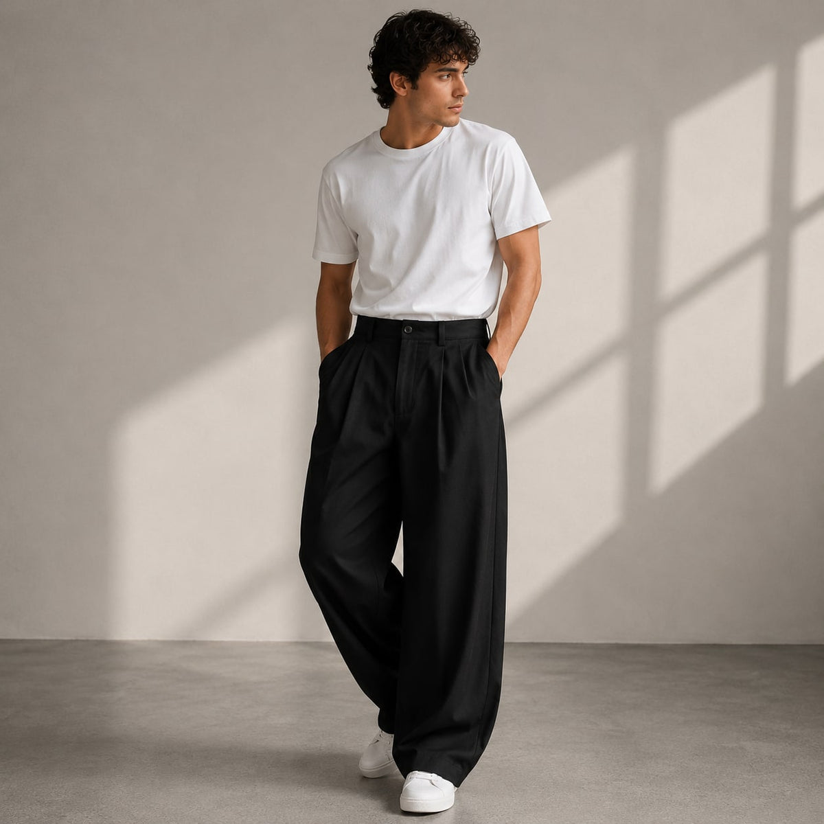 Troy Pleated Wide Leg Pants_2