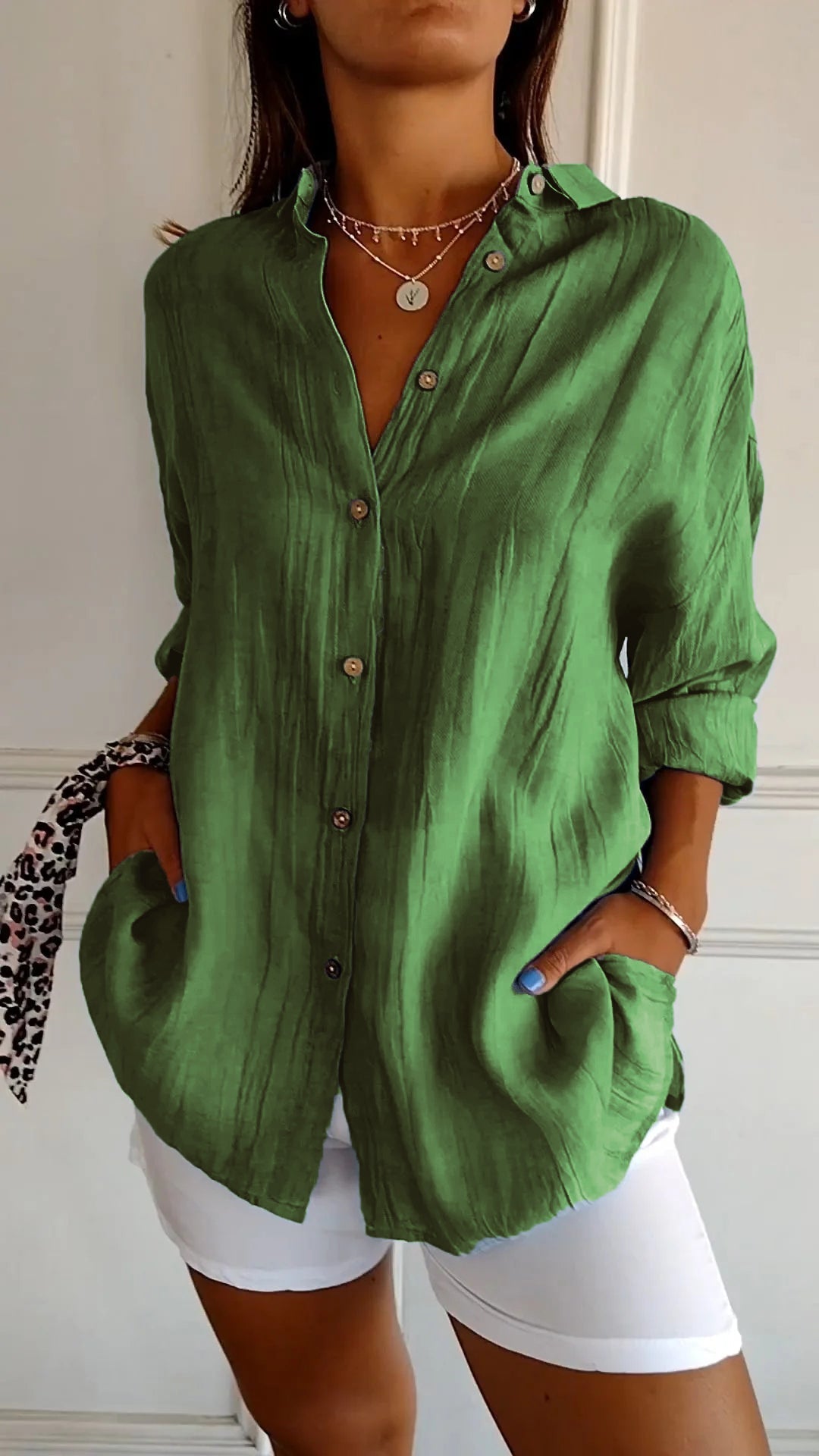 Celeste Linen Summer Shirt