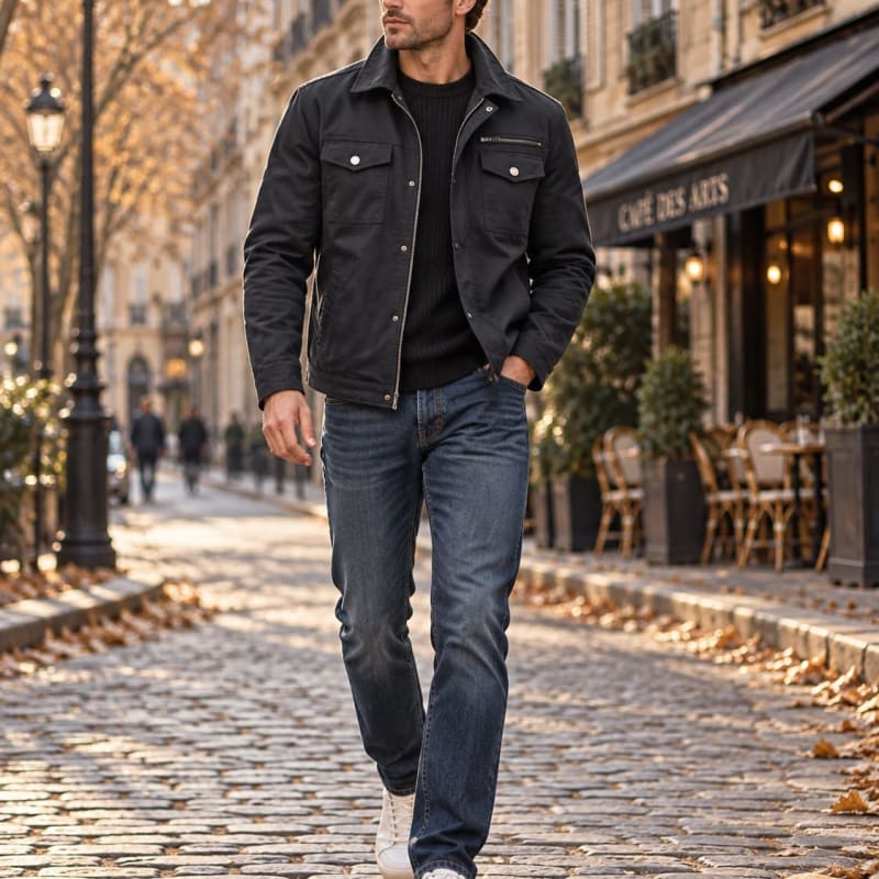 Rhett Cotton Twill Military Jacket_1