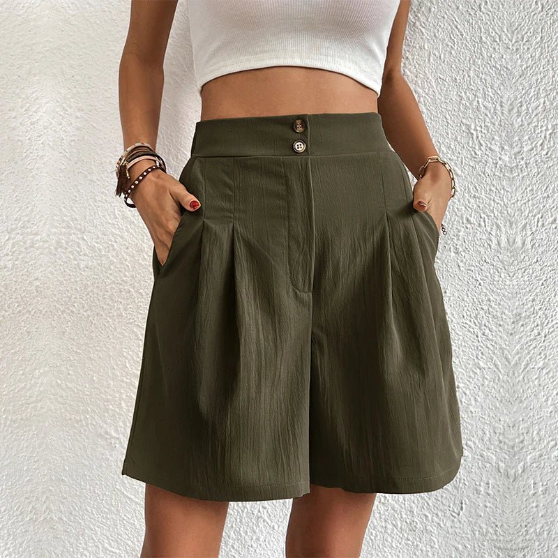 Claire Sullivan Breathable Wide Leg Shorts
