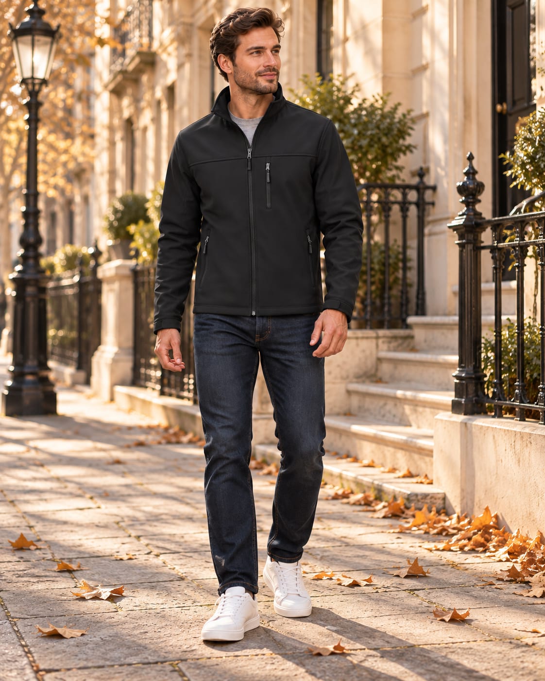 Travis Fleece Lined Softshell Jacket_3