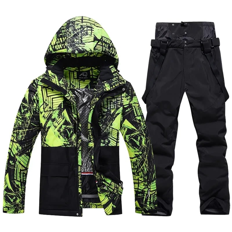 Kent Waterproof Insulated Ski Suit Jacket and Pants_1