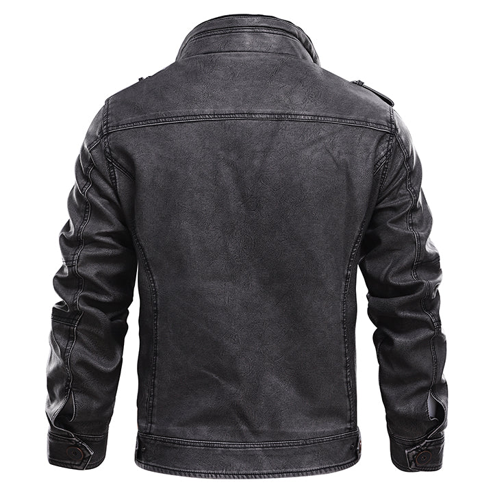 Men's Bonanza Hooded Leather Jacket