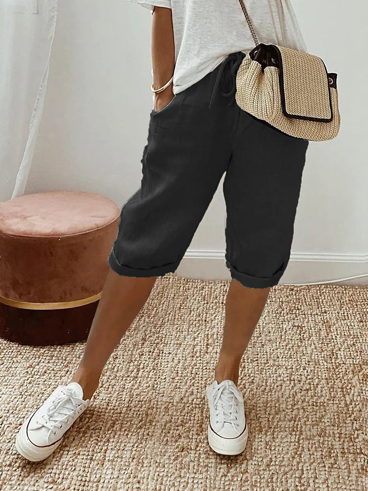 Sophia Lane Drawstring Shorts