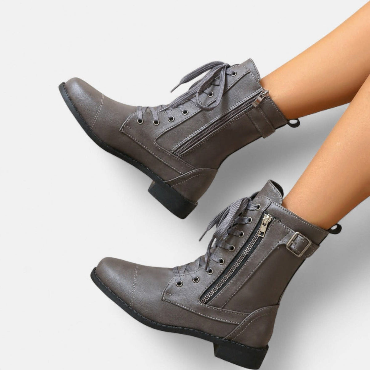 Nessa Lace Up Combat Boots_8