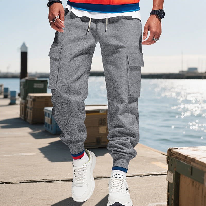 Fabian Drawstring Cargo Joggers_4