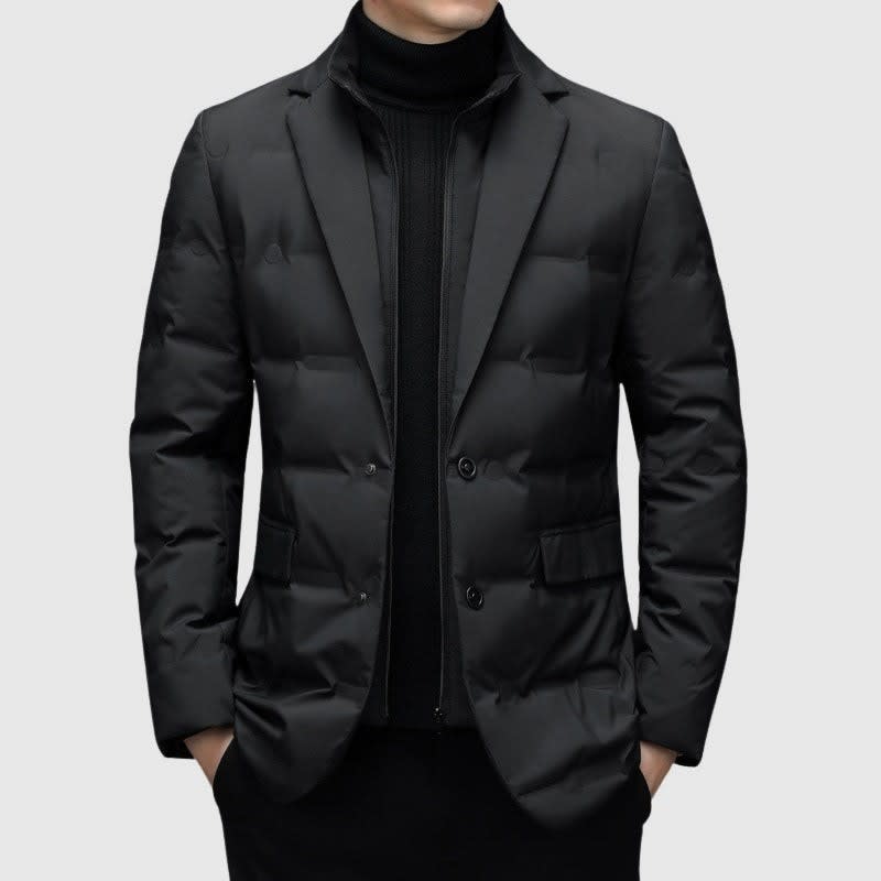 Hamilton Quilted Down Blazer Jacket_1