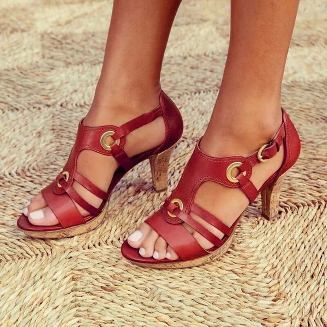 Juliette Monroe Sculpted Sandals