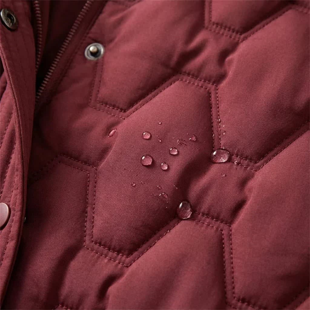 Gloria Hooded Longline Down Coat_5