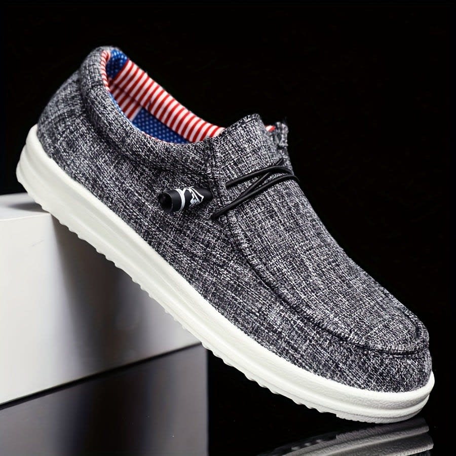 Alex Canvas Slip On Loafers_7