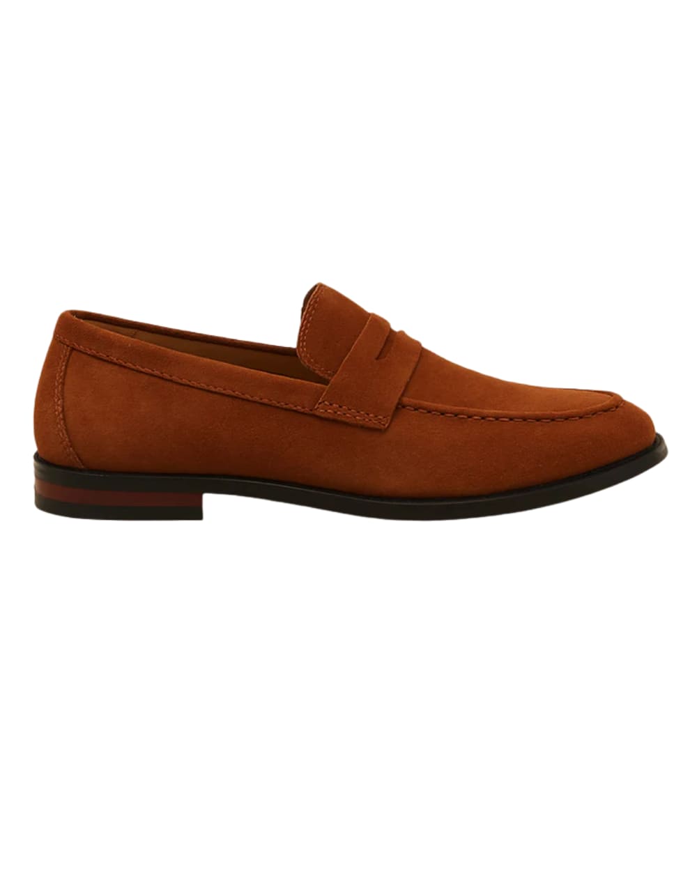 Albert Suede Penny Loafers_6