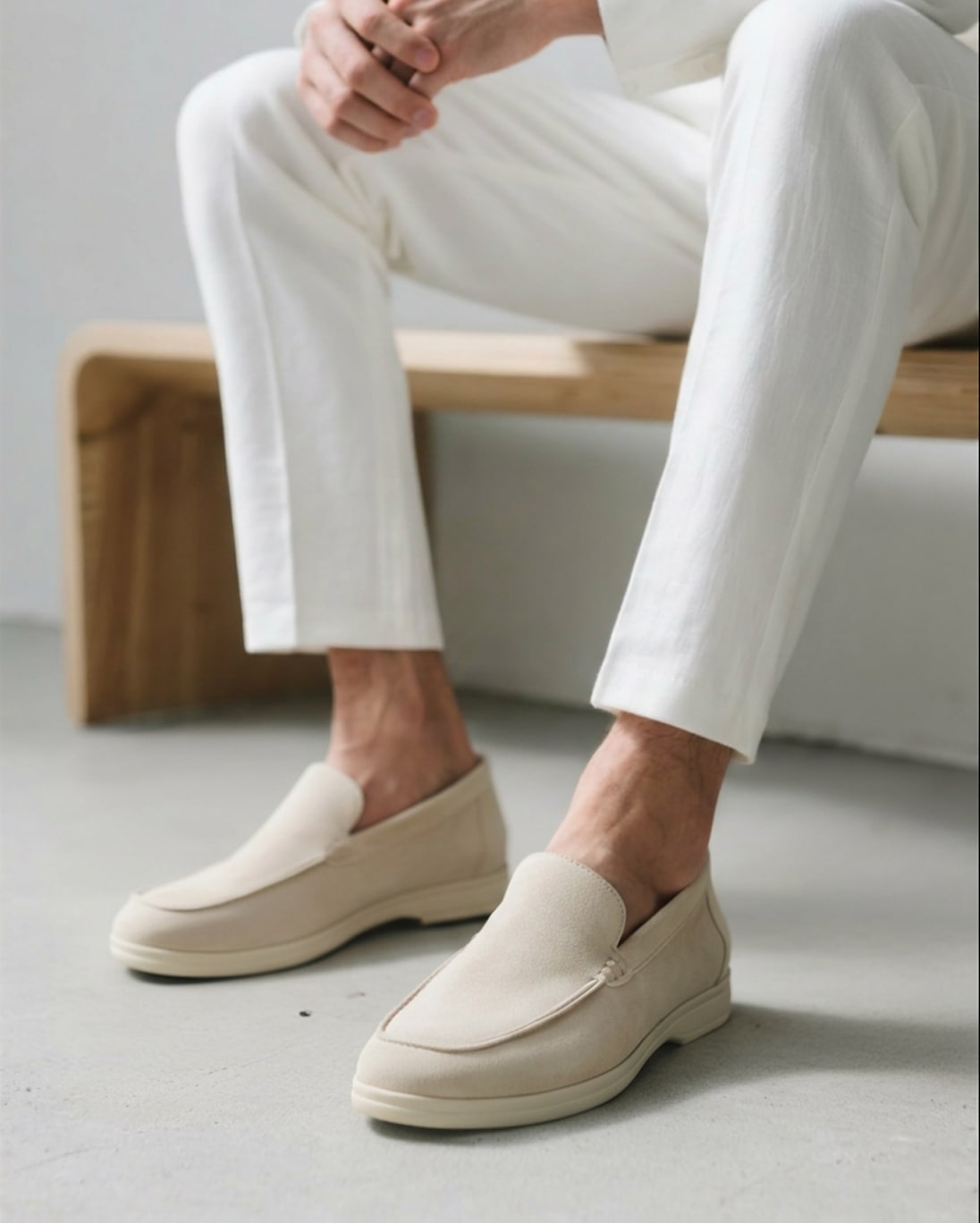 Ramon Slip On Suede Loafers_17