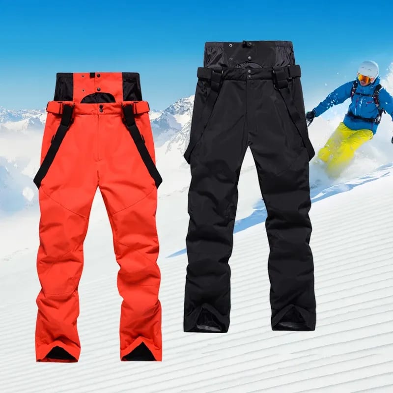 Loren Waterproof Insulated Ski Pants with Suspenders_12