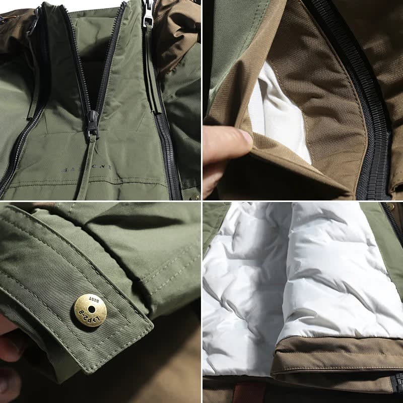 Kingston Hooded Color Block Jacket_7
