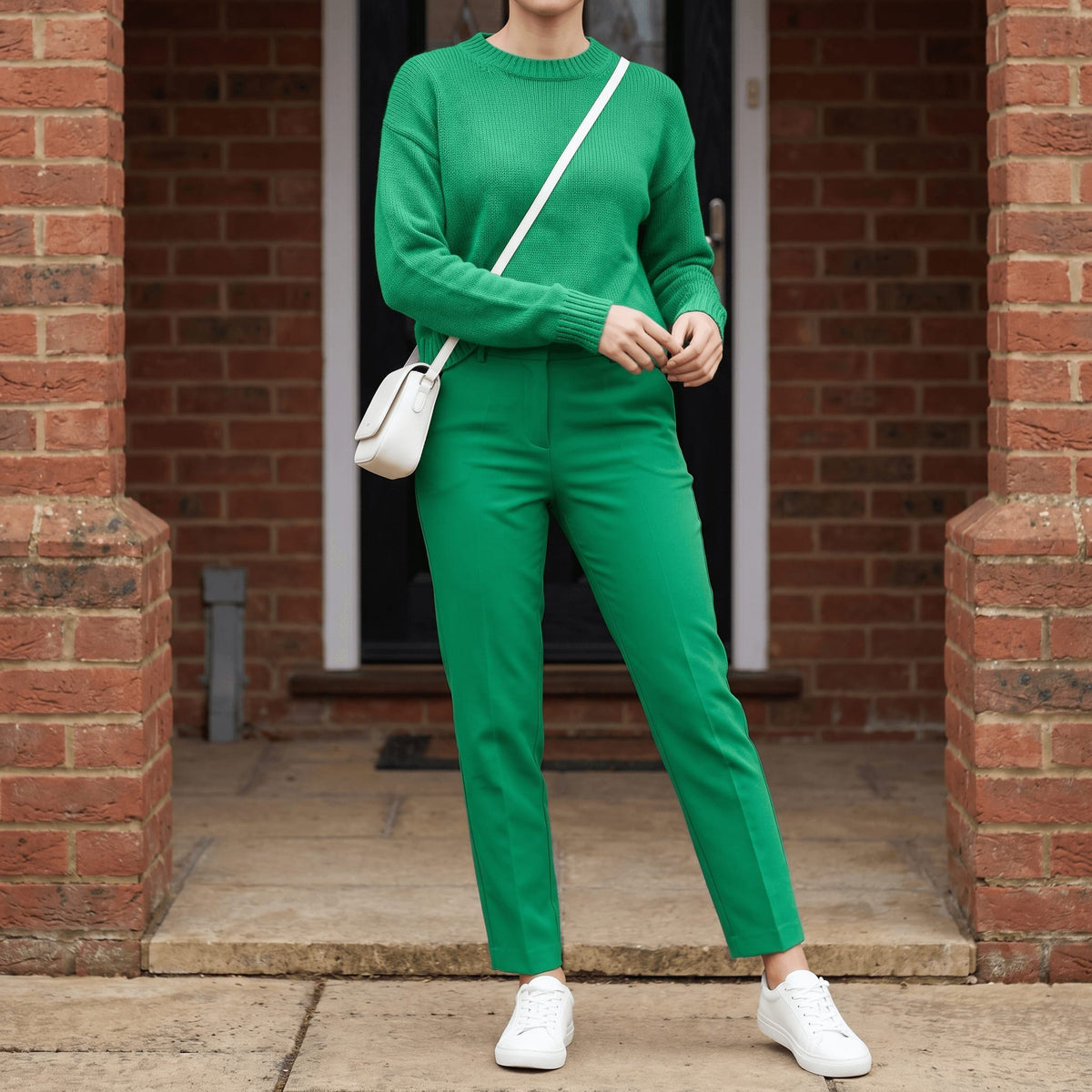 Sabine Cotton Long Sleeve Top and Tapered Pants Two Piece Lounge Set_11