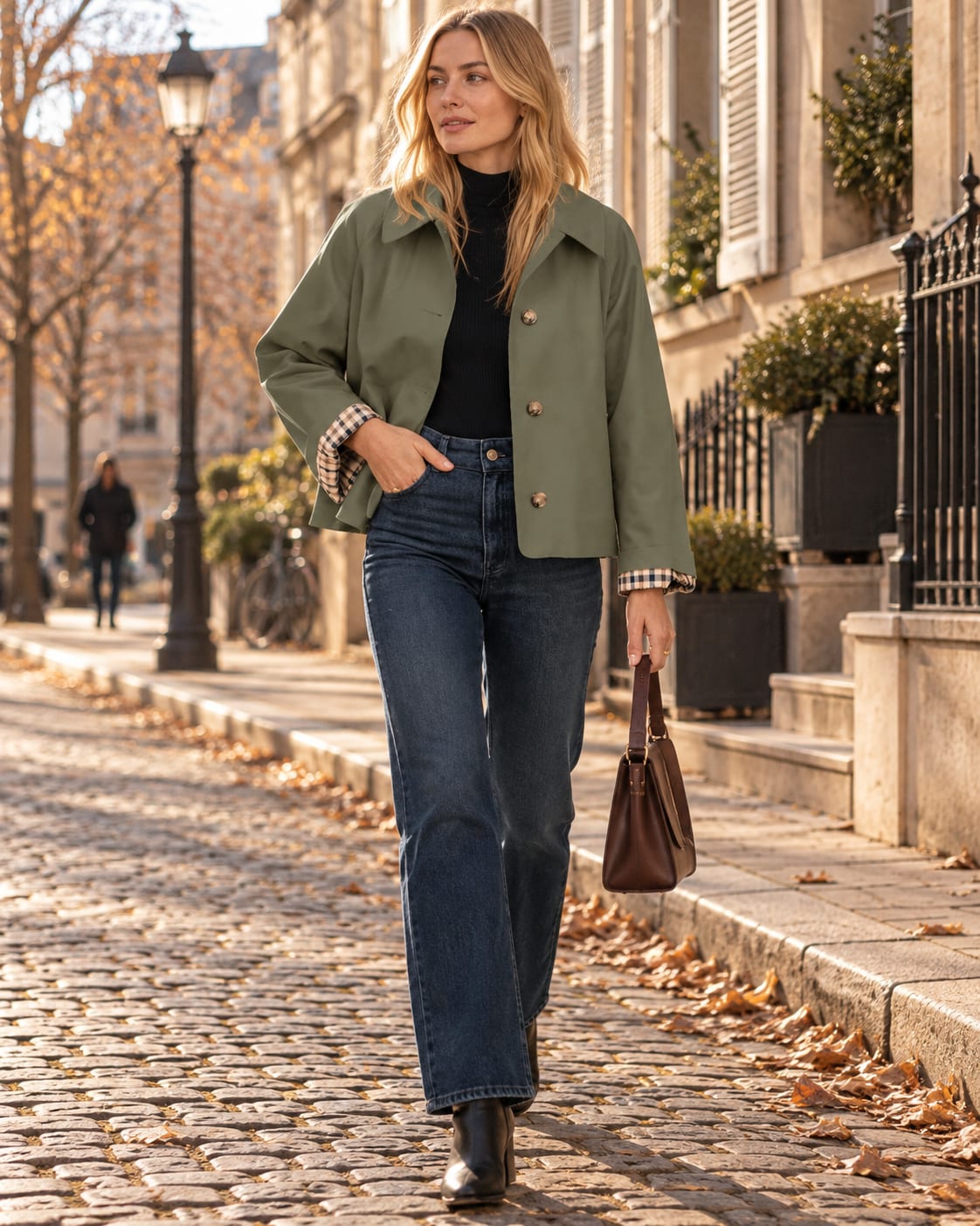 Audra Cropped Lapel Collar Jacket_2