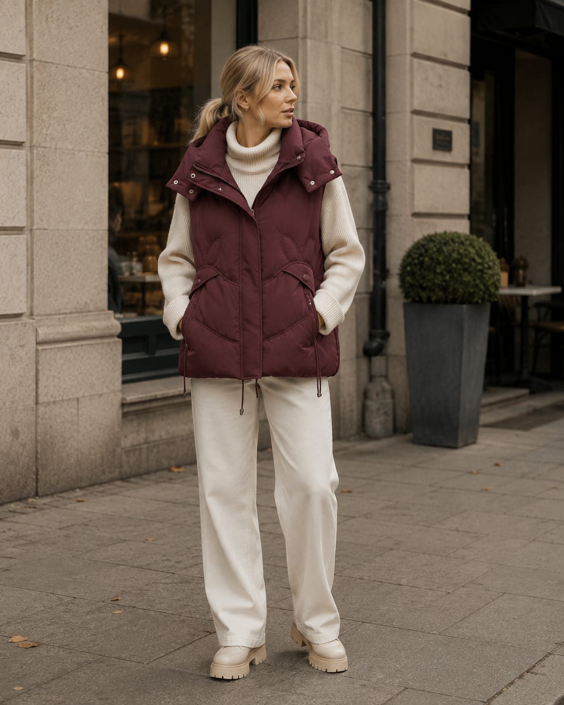 Jolene Hooded Quilted Puffer Vest_4