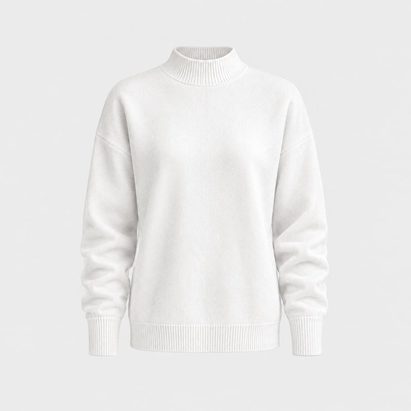 Deidre Relaxed Fit Mock Neck Sweater_1