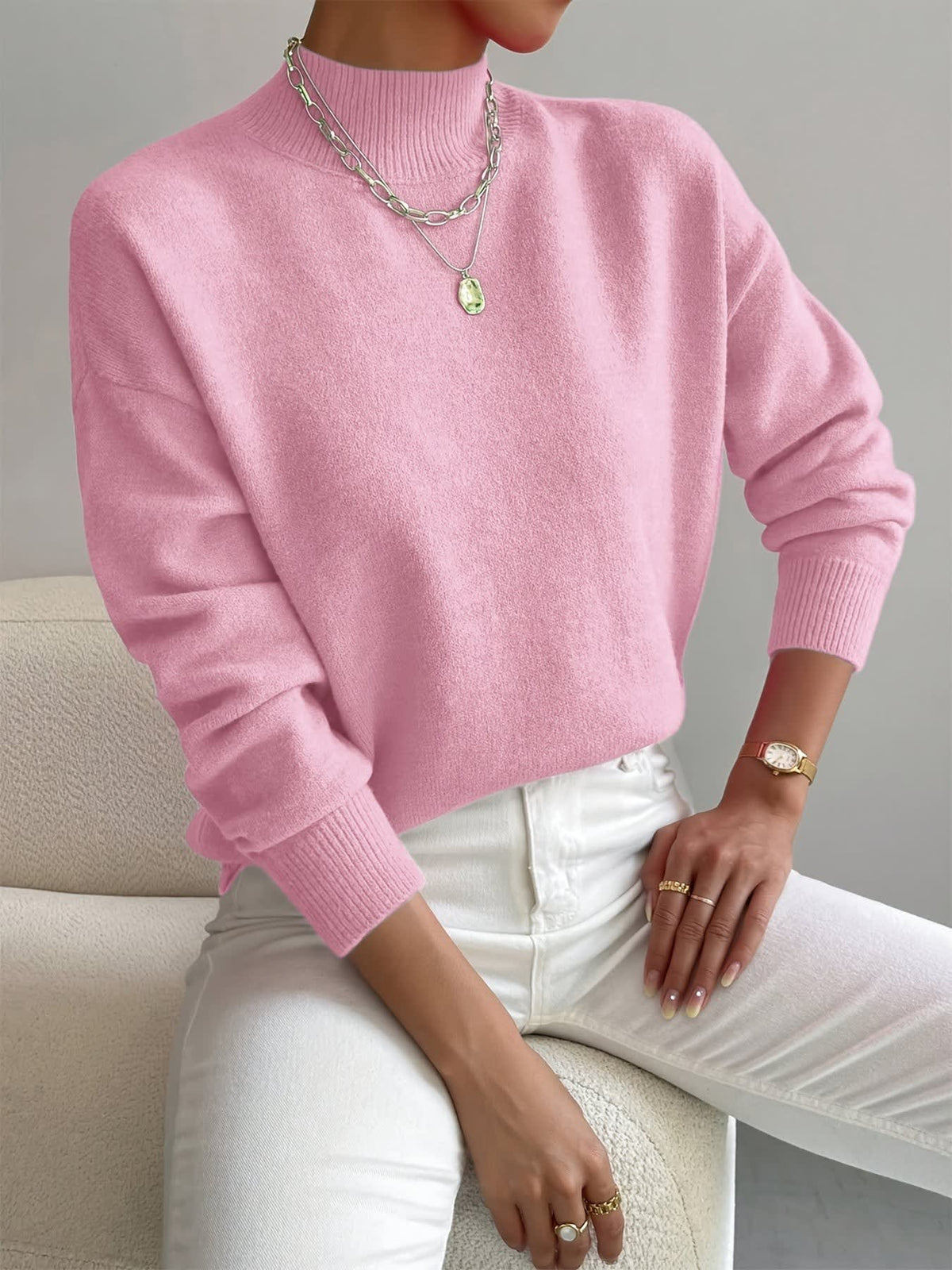 Deidre Relaxed Fit Mock Neck Sweater_3