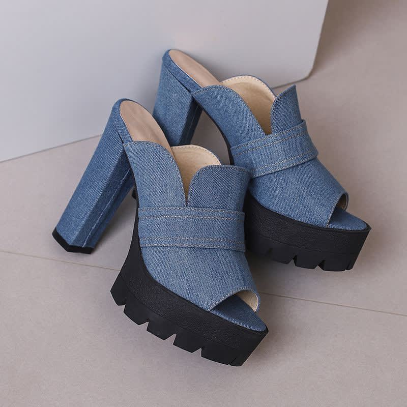 Milena Denim Platform Heels_3