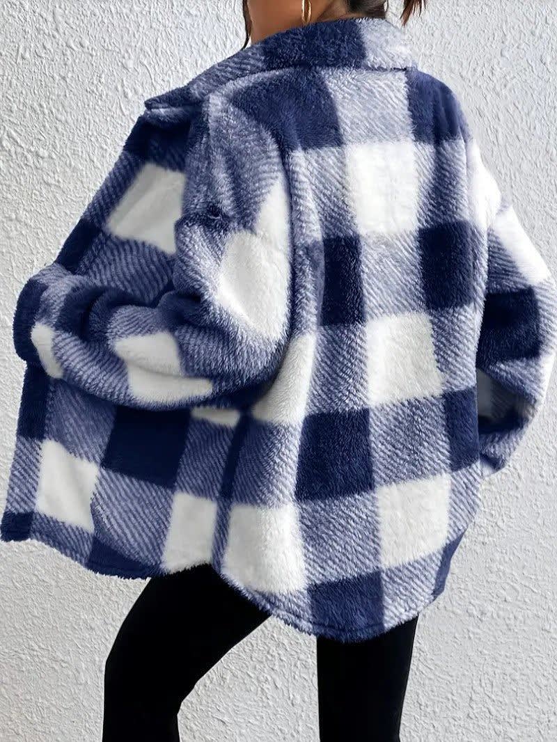 Mirella Plaid Sherpa Shacket_18