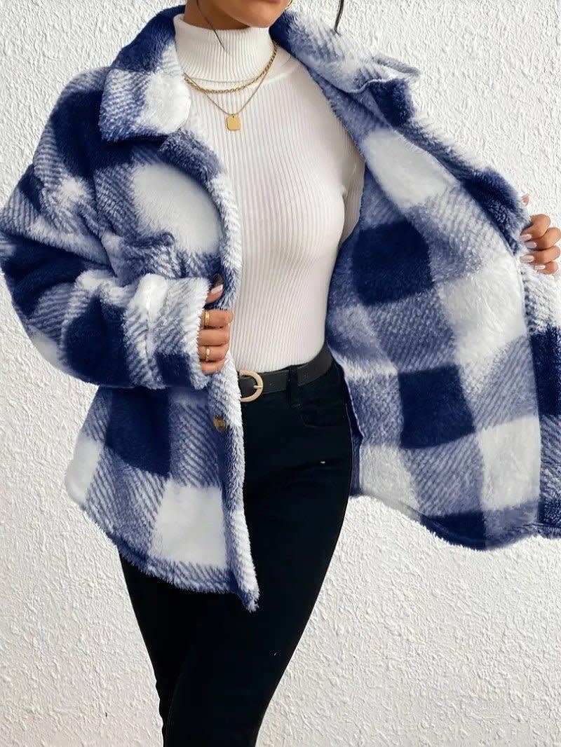 Mirella Plaid Sherpa Shacket_19