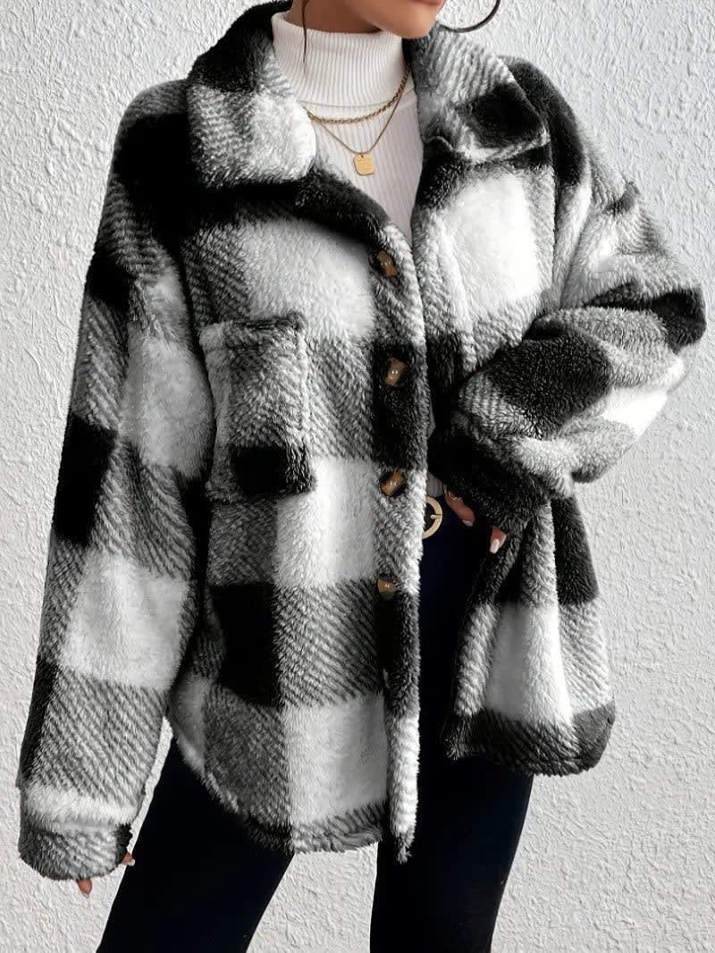 Mirella Plaid Sherpa Shacket_9
