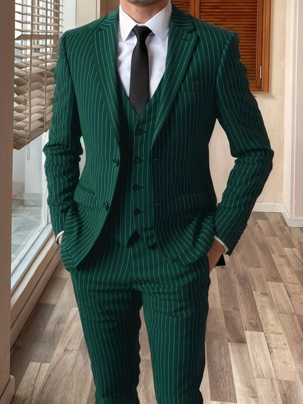Adrian Pinstripe Three Piece Suit_4