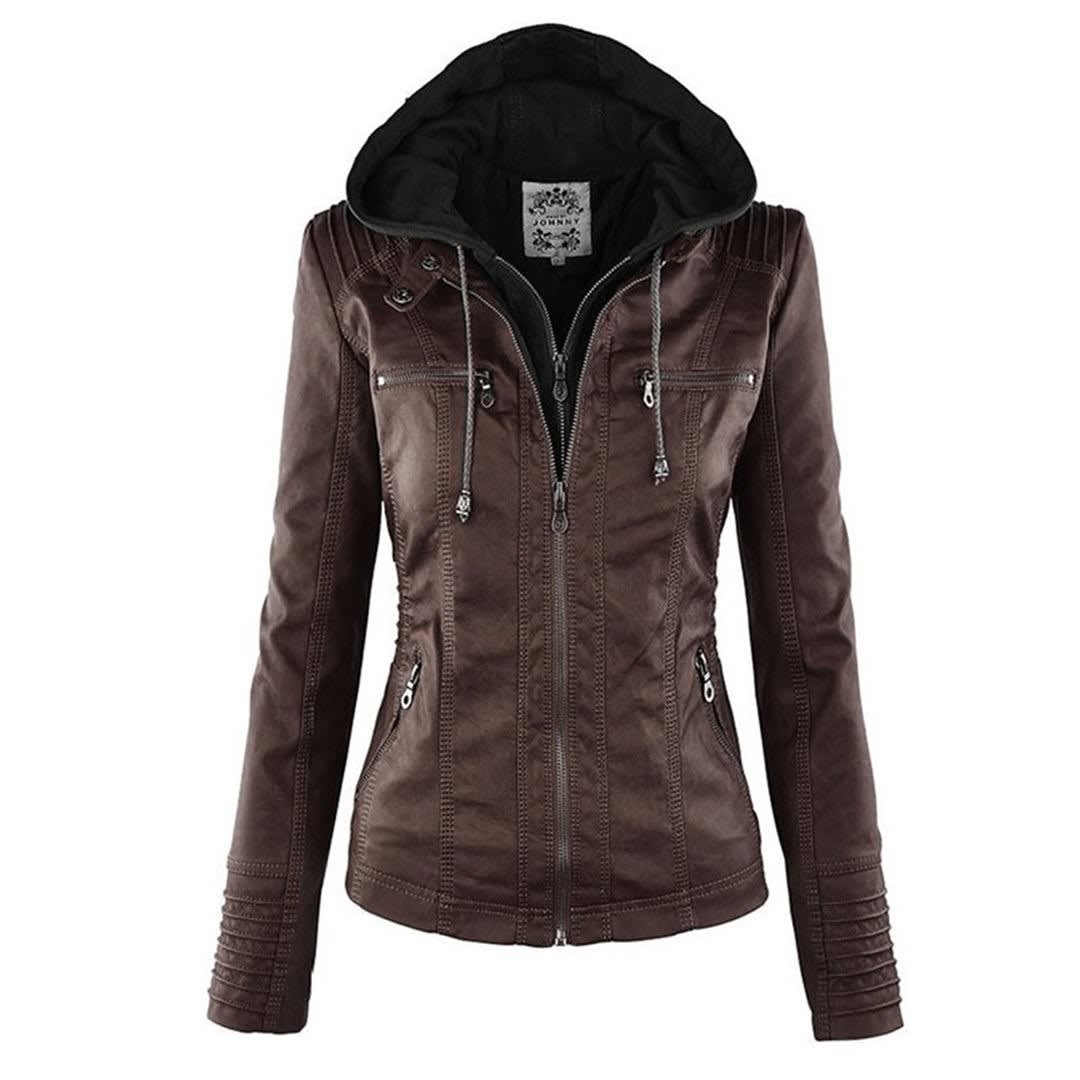 Madison Faux Leather Hooded Jacket_6