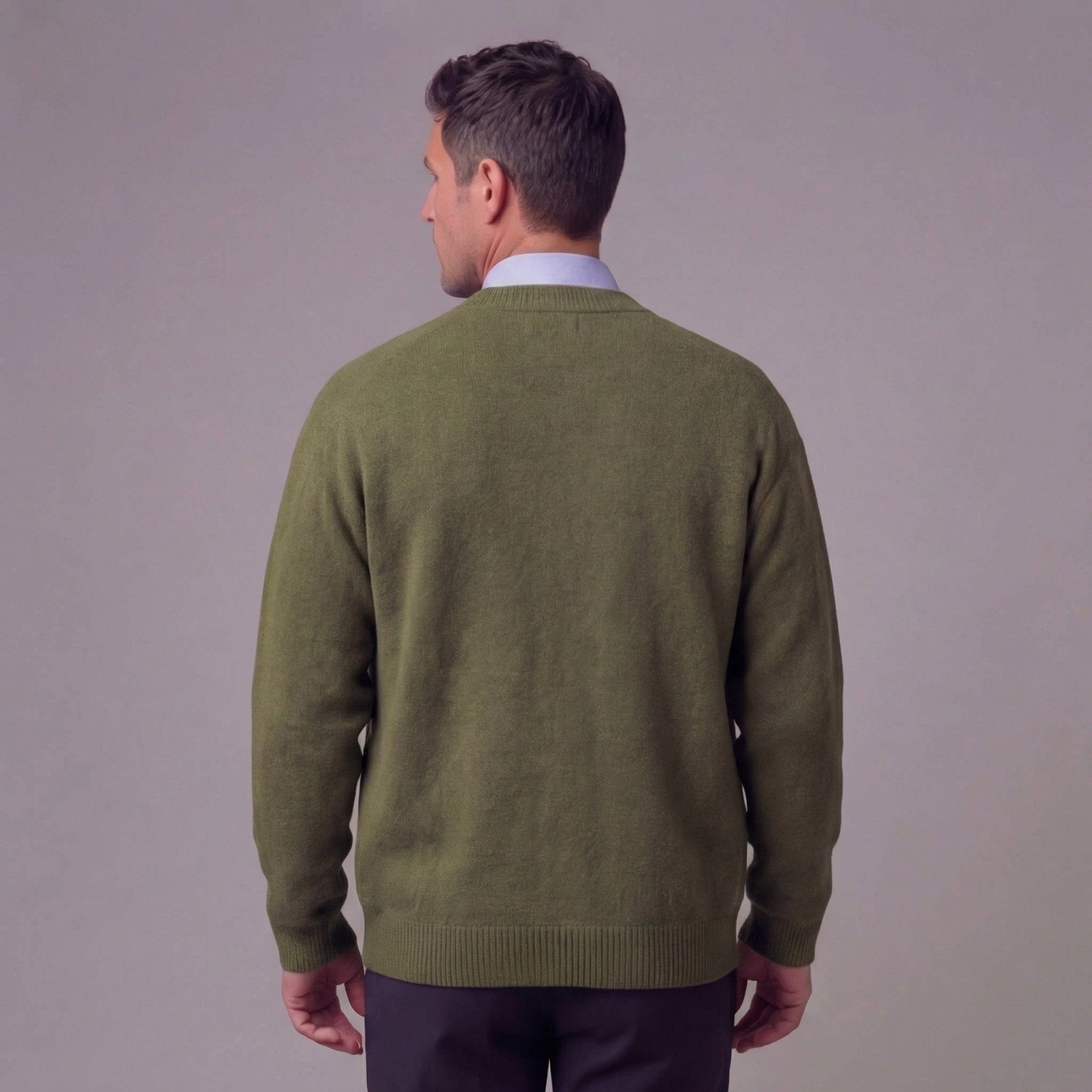 Levi Crew Neck Button Front Cardigan_3