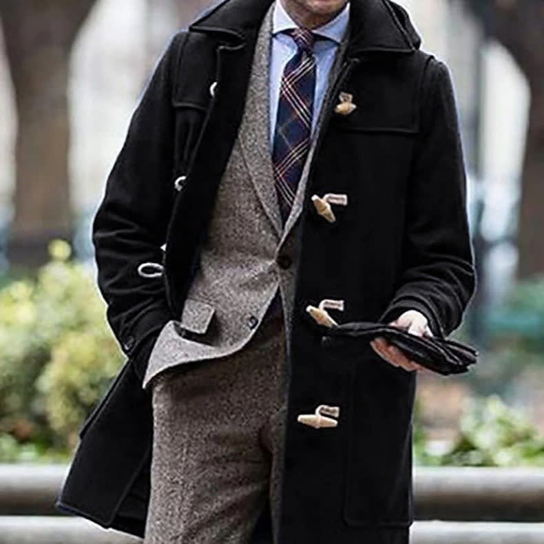 Clarence Wool Blend Toggle Duffle Coat_3