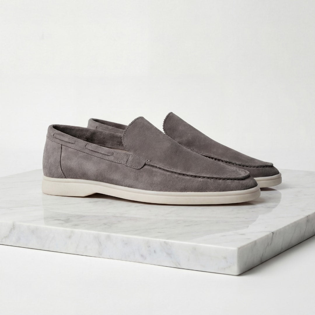 Douglas Suede Slip On Loafers_12