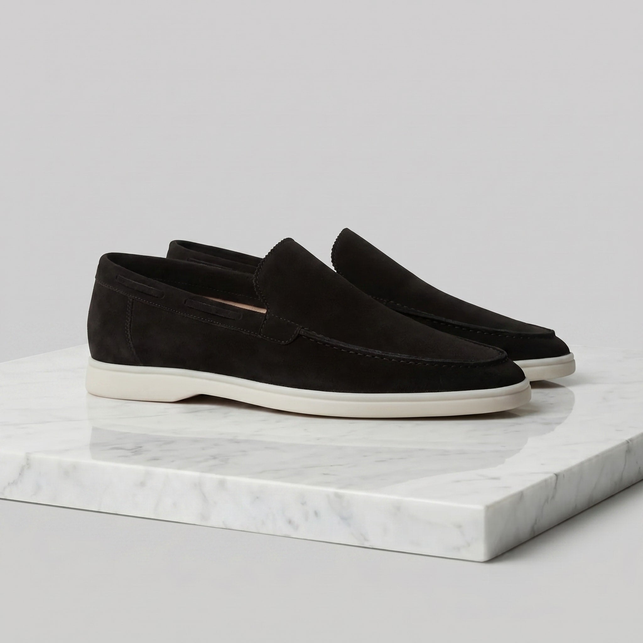 Douglas Suede Slip On Loafers_21