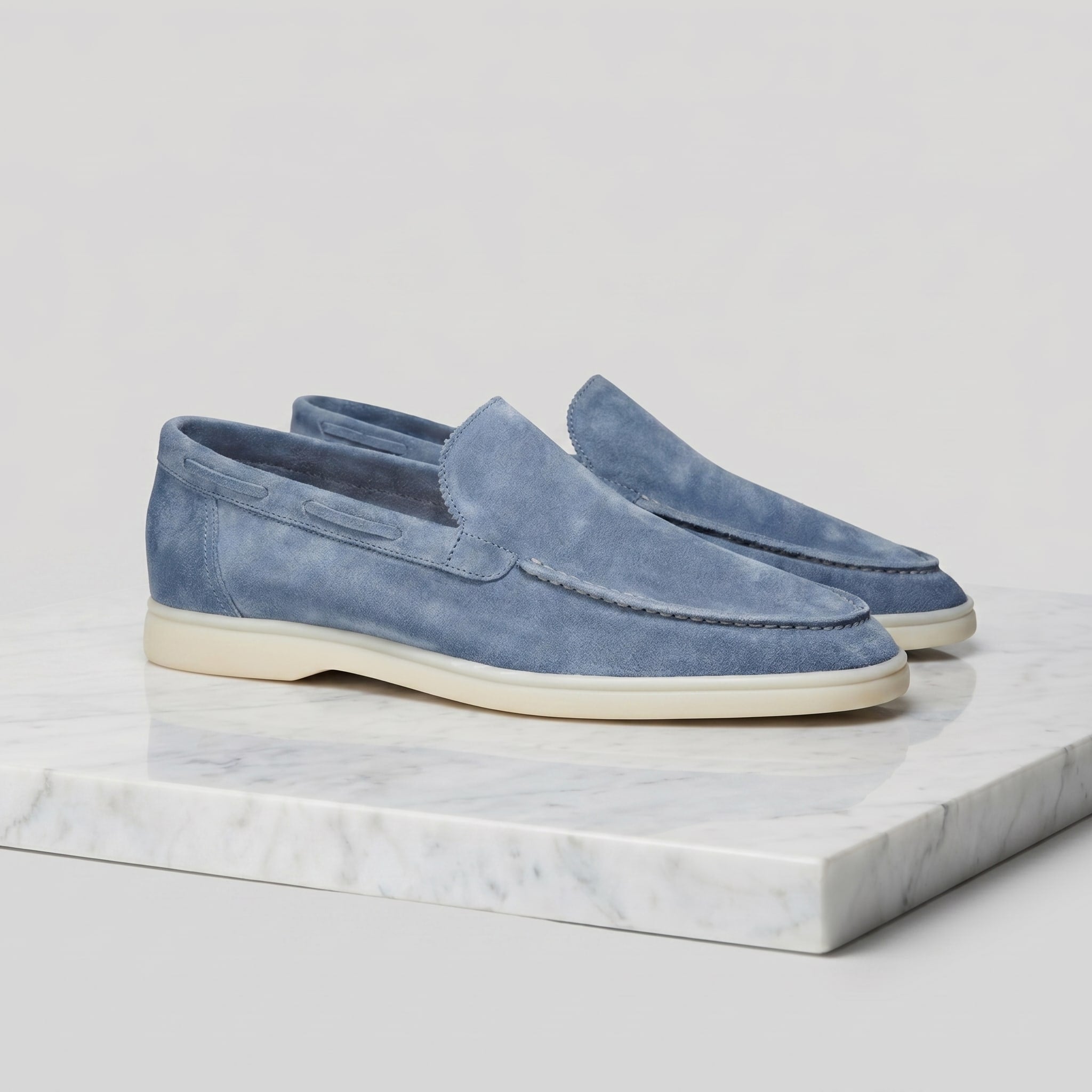 Douglas Suede Slip On Loafers_26