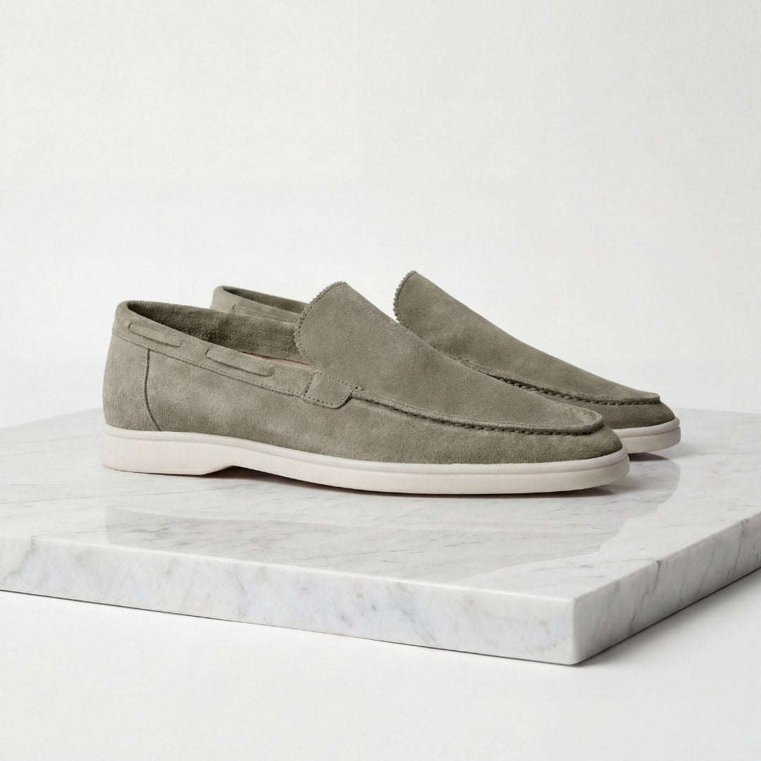 Douglas Suede Slip On Loafers_6