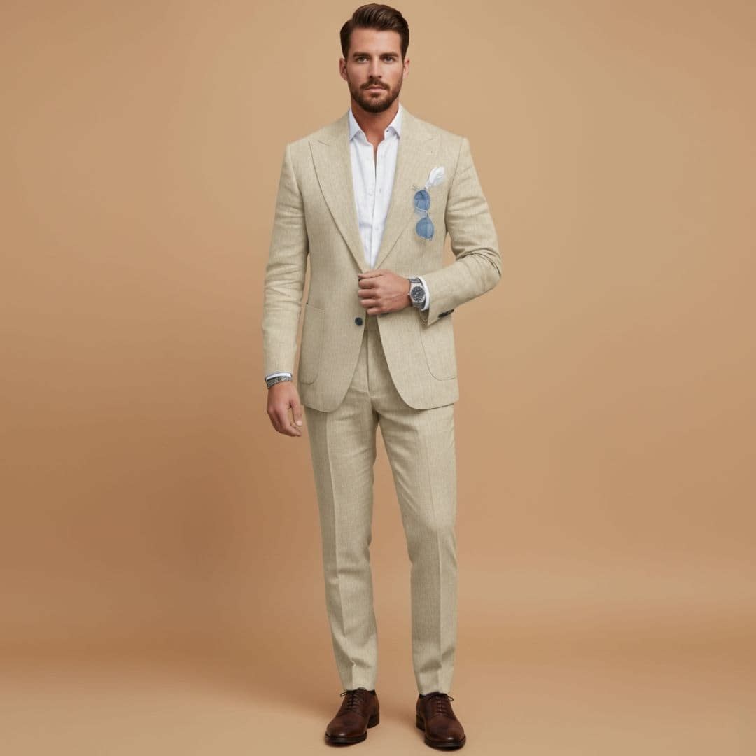 Ernest Notch Lapel Two Piece Suit_11