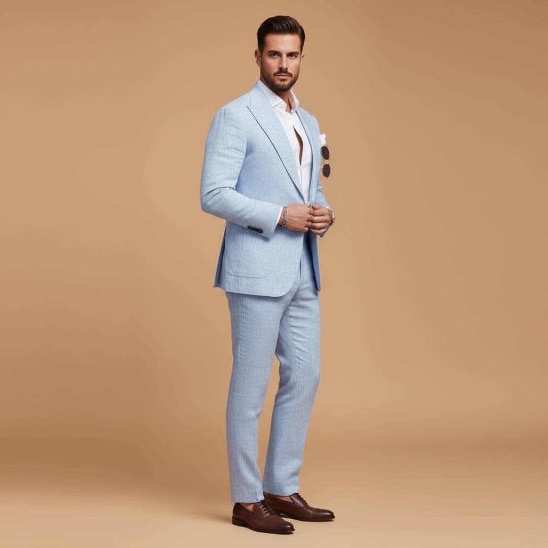 Ernest Notch Lapel Two Piece Suit_3