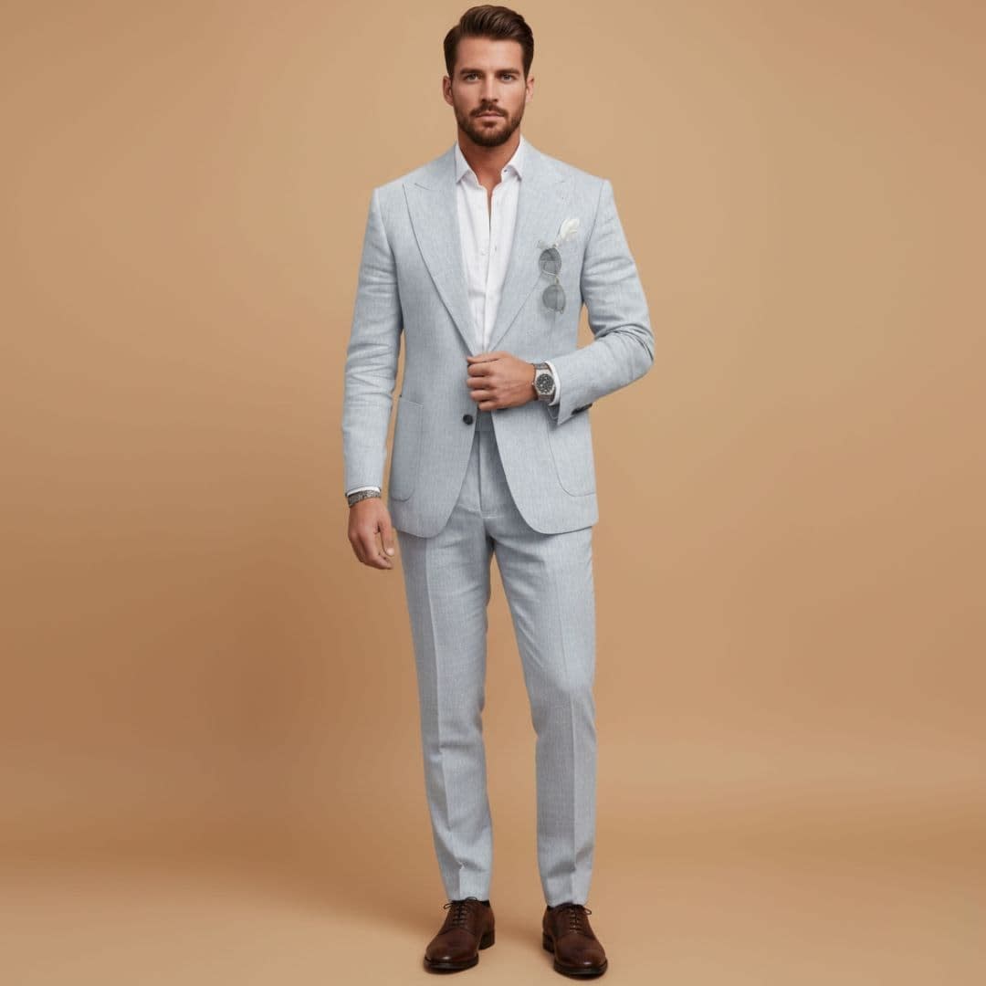 Ernest Notch Lapel Two Piece Suit_7