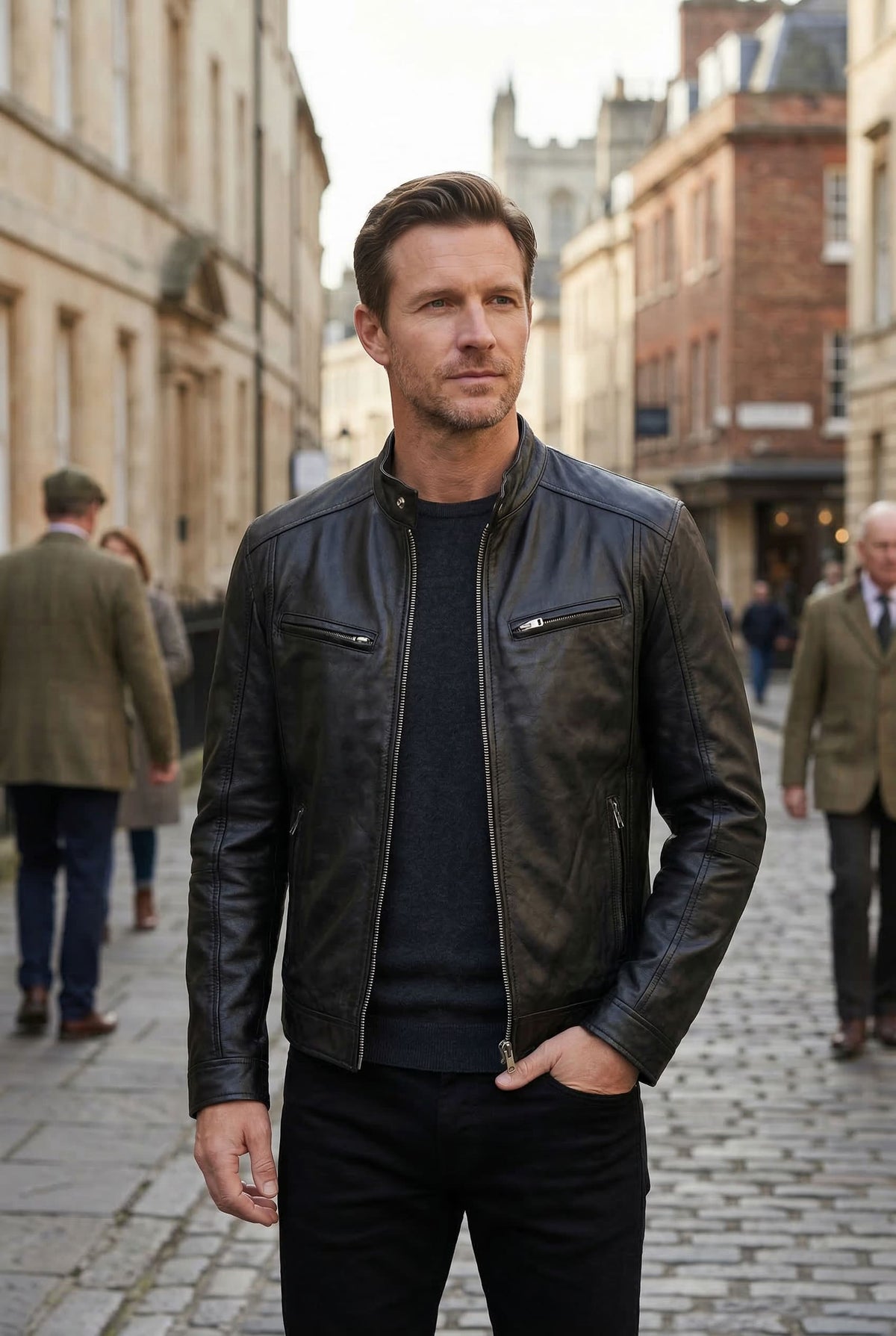 Dax Zip Pocket Faux Leather Jacket_4