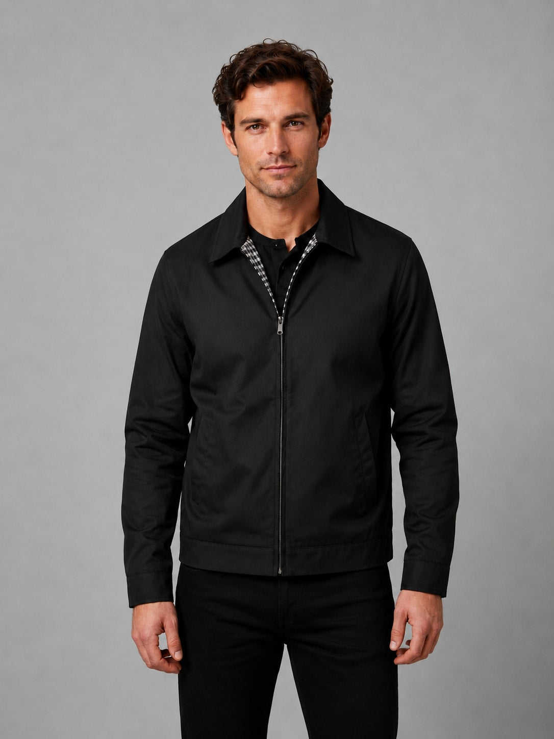 Ansel Lightweight Harrington Jacket_4