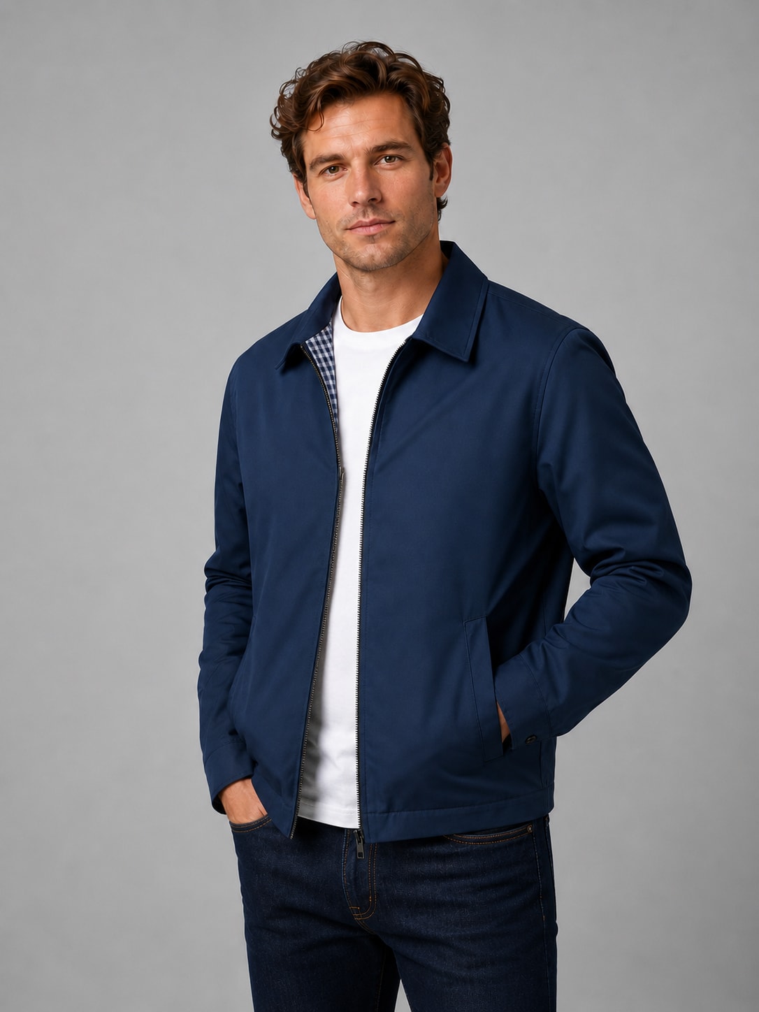 Ansel Lightweight Harrington Jacket_5
