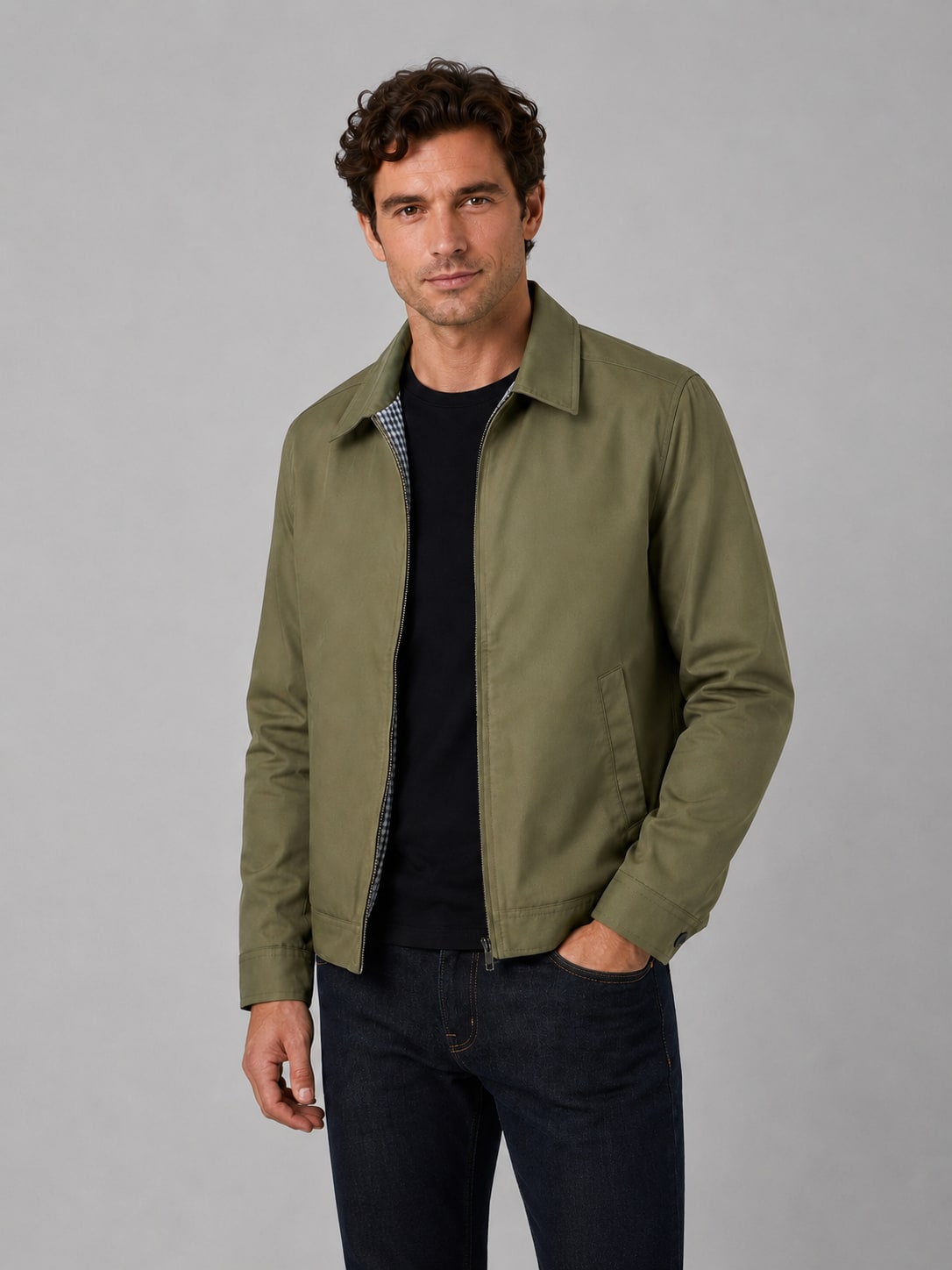 Ansel Lightweight Harrington Jacket_8