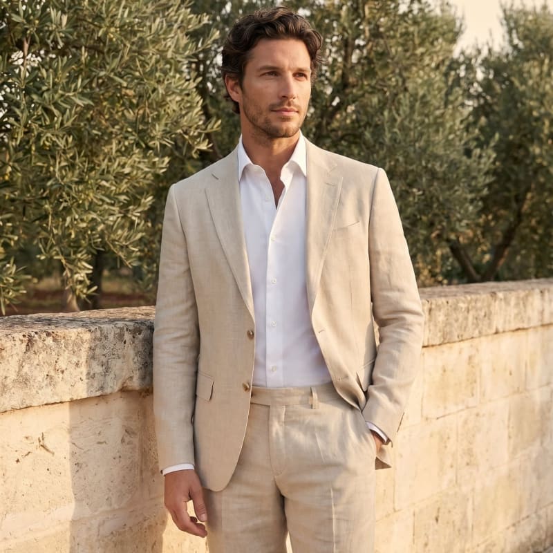 Grayson Linen Blend Wedding Suit_1