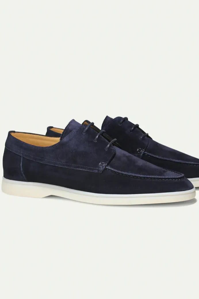 Alan Suede Look Lace Up Loafers_3