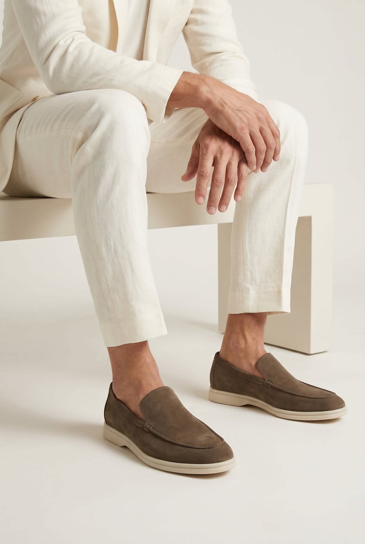 Watson Moc Toe Suede Loafers_2
