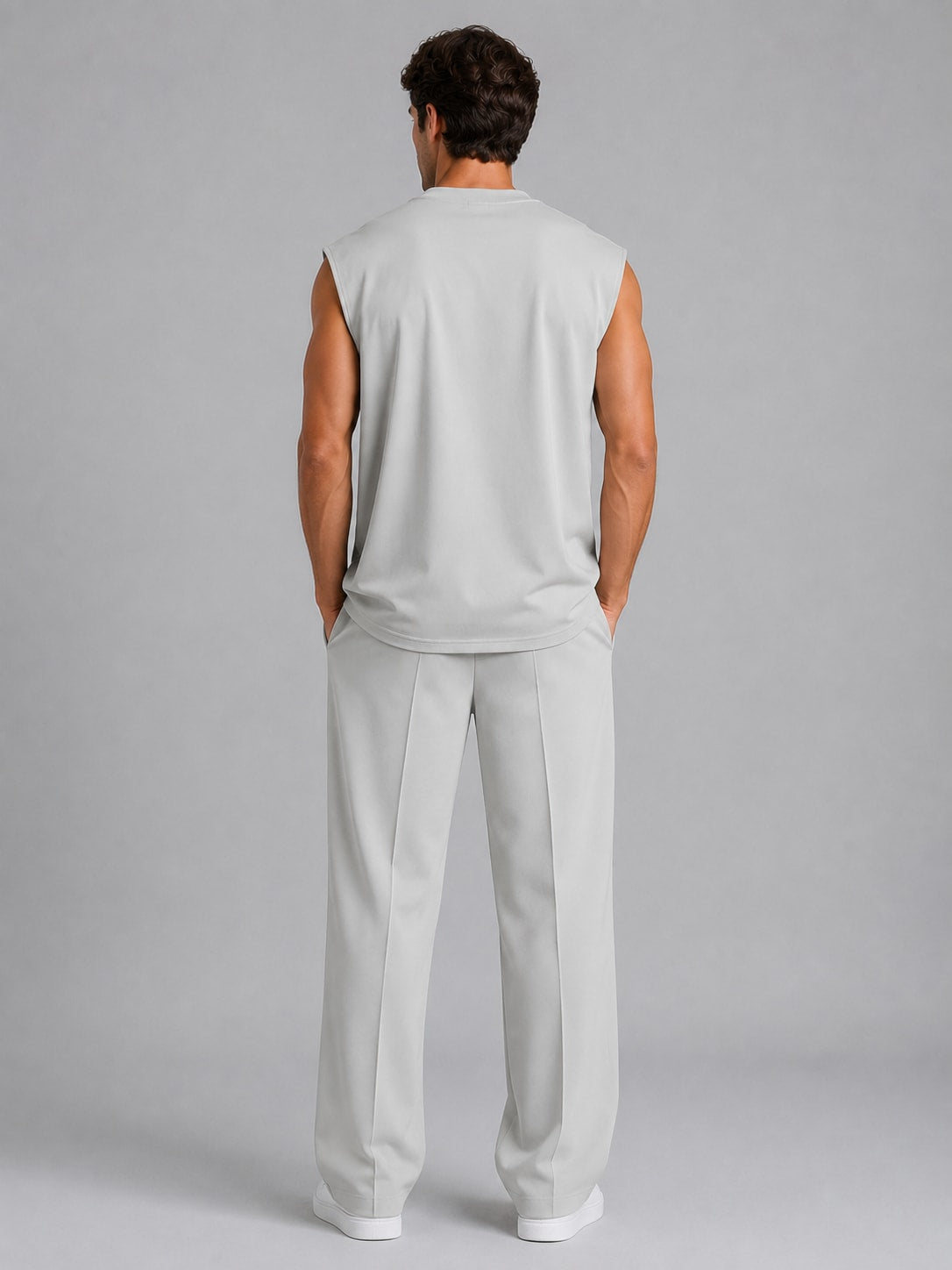 Emil Sleeveless Wide Leg Two Piece Set_2