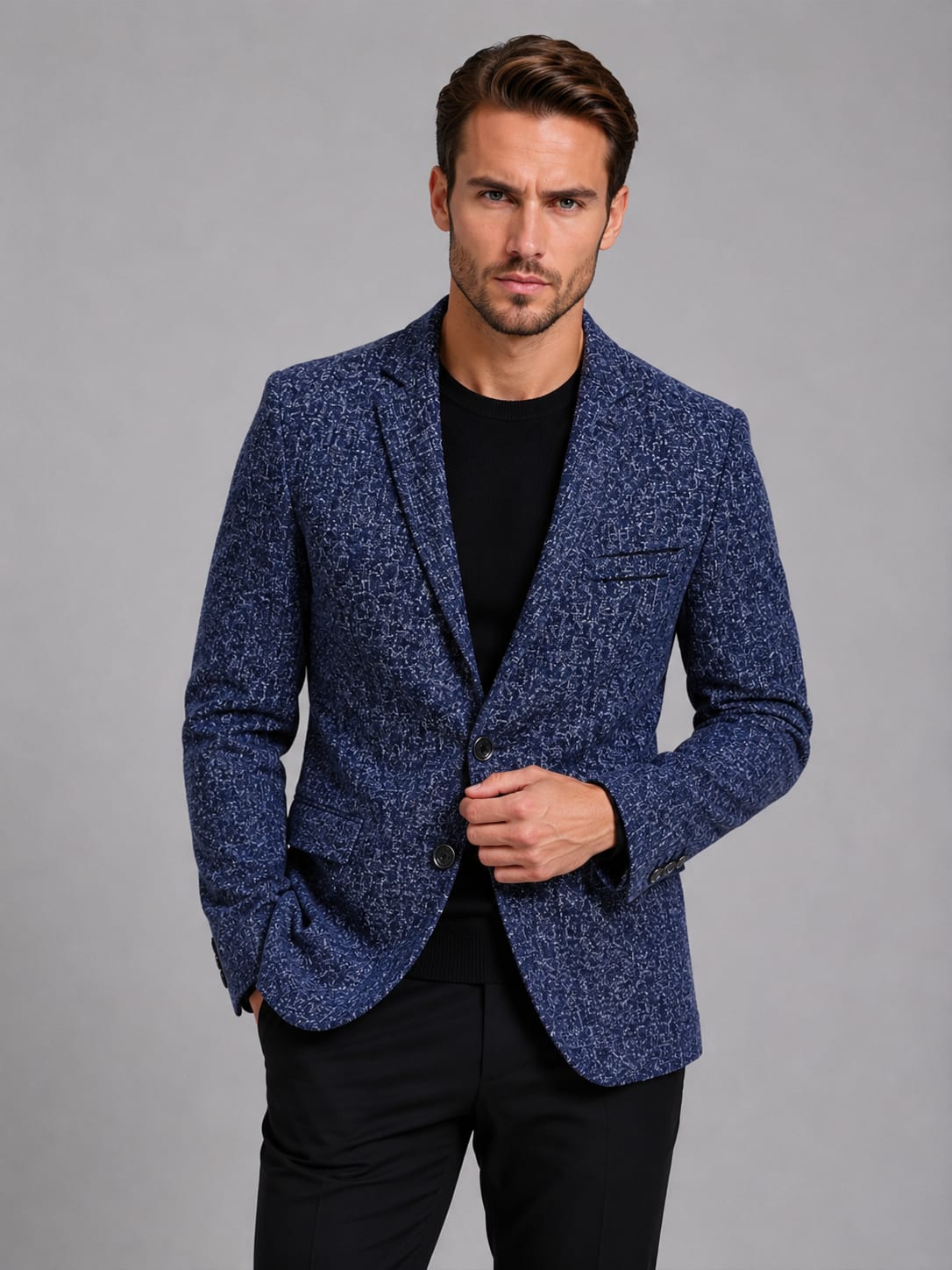 Bastian Slim Fit Tailored Blazer_4