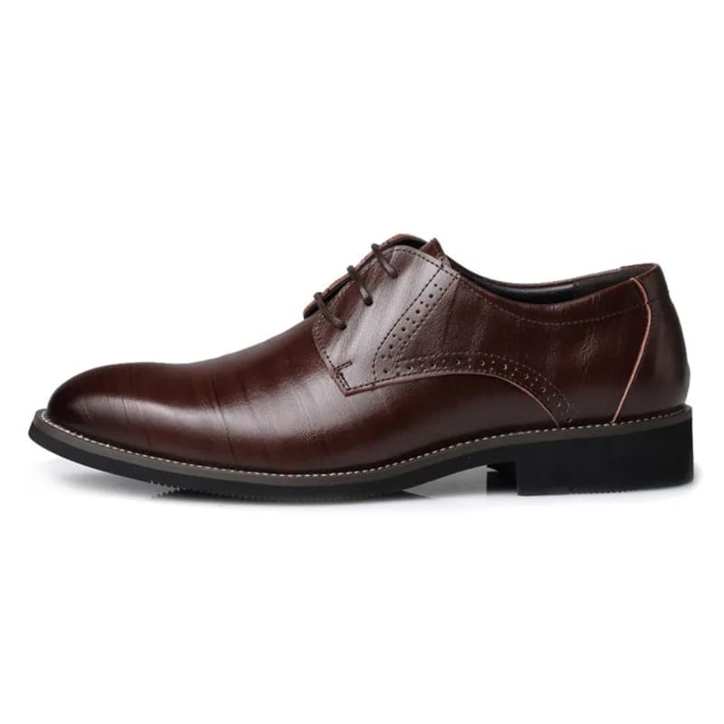 Emmanuel Vegan Leather Lace-Up Oxford Shoes_3